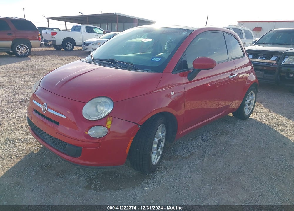 2014 FIAT 500 VIN: 3C3CFFARXET218957