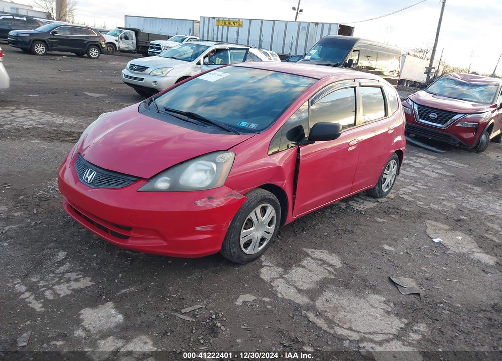 2010 HONDA FIT VIN: JHMGE8H27AS000635