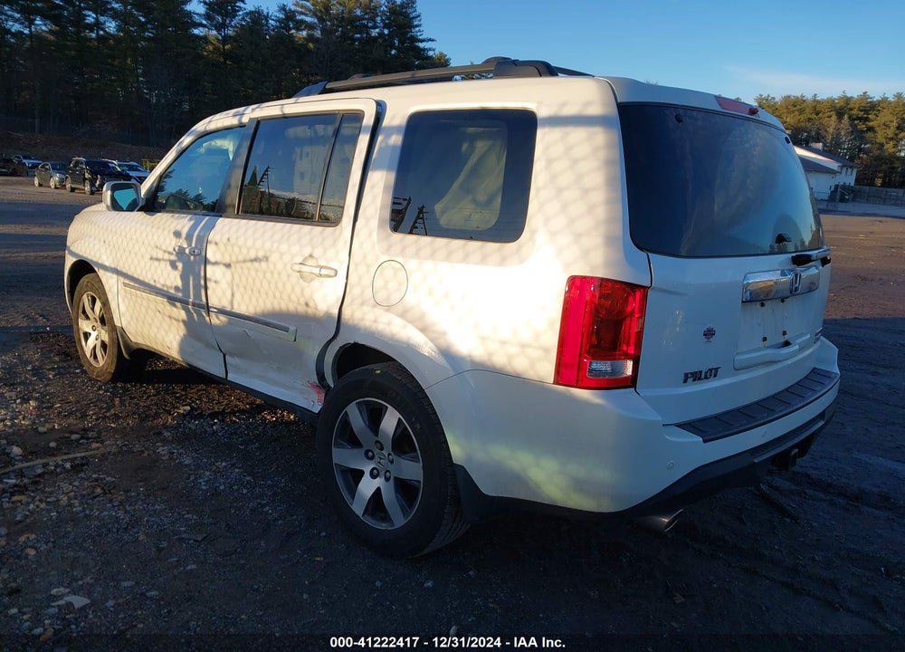 2013 HONDA PILOT TOURING VIN: 5FNYF4H90DB069869