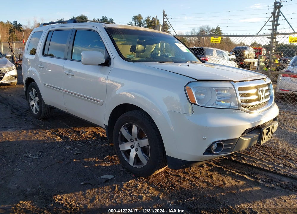2013 HONDA PILOT TOURING VIN: 5FNYF4H90DB069869