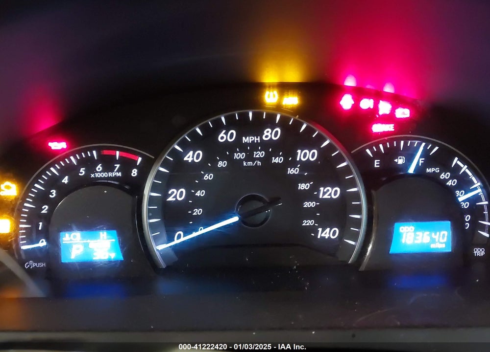 2012 TOYOTA CAMRY VIN: 4T1BF1FK4CU591996