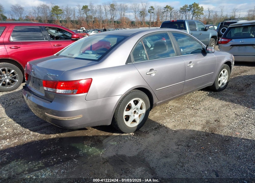 2006 HYUNDAI SONATA VIN: KMHEU46C86A074963