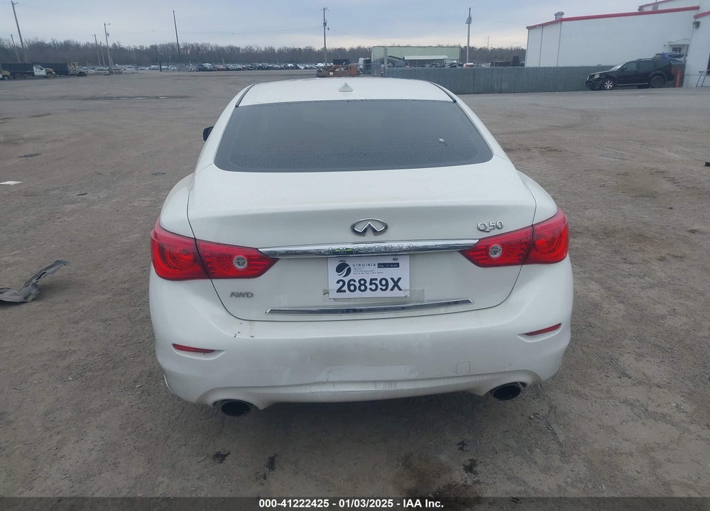 2015 INFINITI Q50 PREMIUM VIN: JN1BV7AR0FM420376