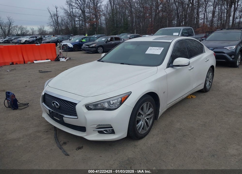 2015 INFINITI Q50 PREMIUM VIN: JN1BV7AR0FM420376
