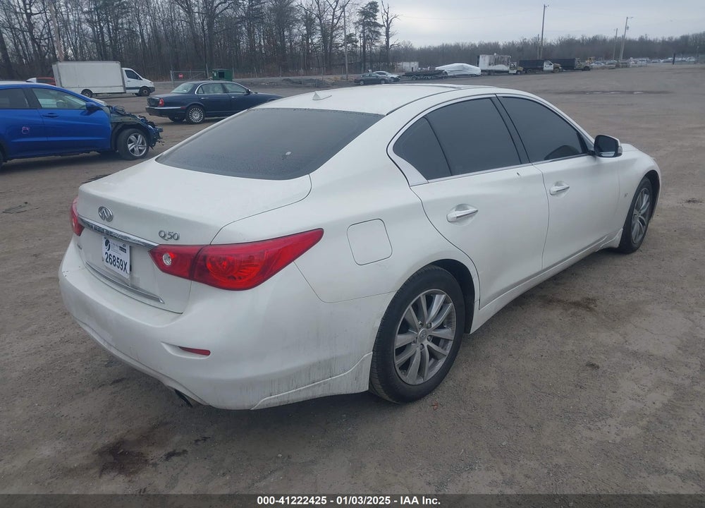 2015 INFINITI Q50 PREMIUM VIN: JN1BV7AR0FM420376