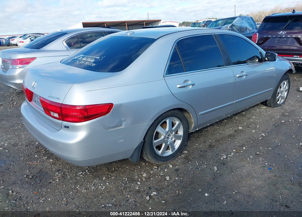 2005 HONDA ACCORD 3.0 EX VIN: 1HGCM66845A051487