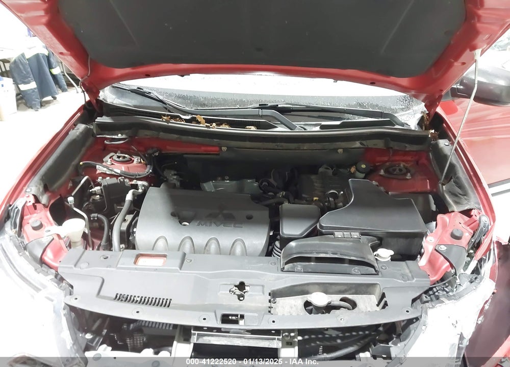 2017 MITSUBISHI OUTLANDER ES VIN: JA4AZ2A39HZ049715