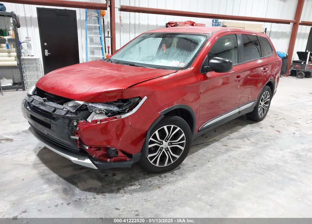 2017 MITSUBISHI OUTLANDER ES VIN: JA4AZ2A39HZ049715