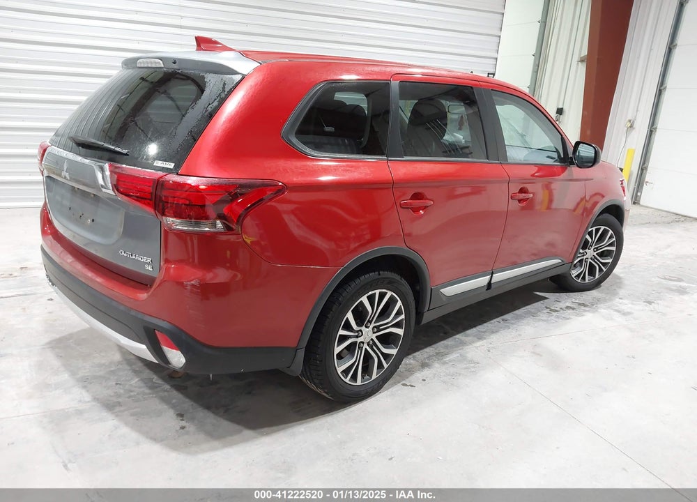 2017 MITSUBISHI OUTLANDER ES VIN: JA4AZ2A39HZ049715