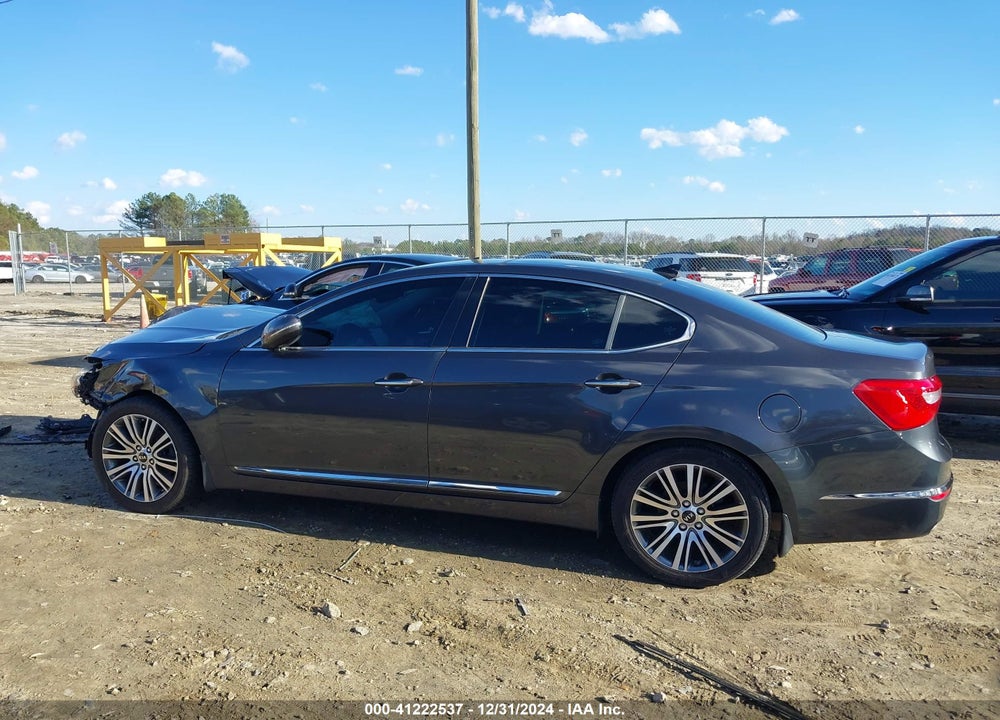 2015 KIA CADENZA VIN: KNALN4D73F5180273