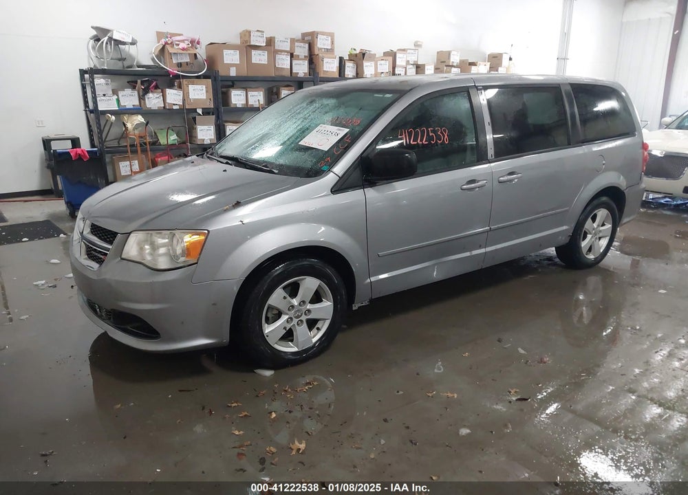 2013 DODGE GRAND CARAVAN SE VIN: 2C4RDGBG6DR735480