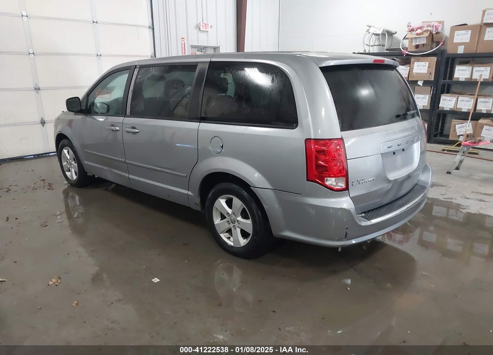2013 DODGE GRAND CARAVAN SE VIN: 2C4RDGBG6DR735480
