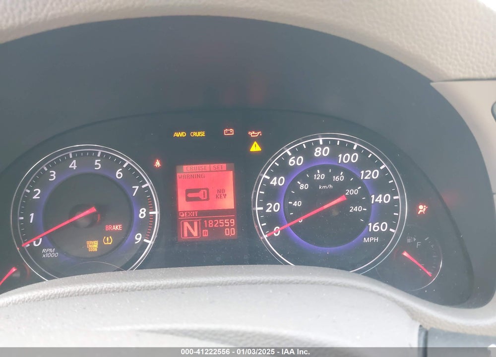 2009 INFINITI G37X VIN: JNKCV61F39M050397