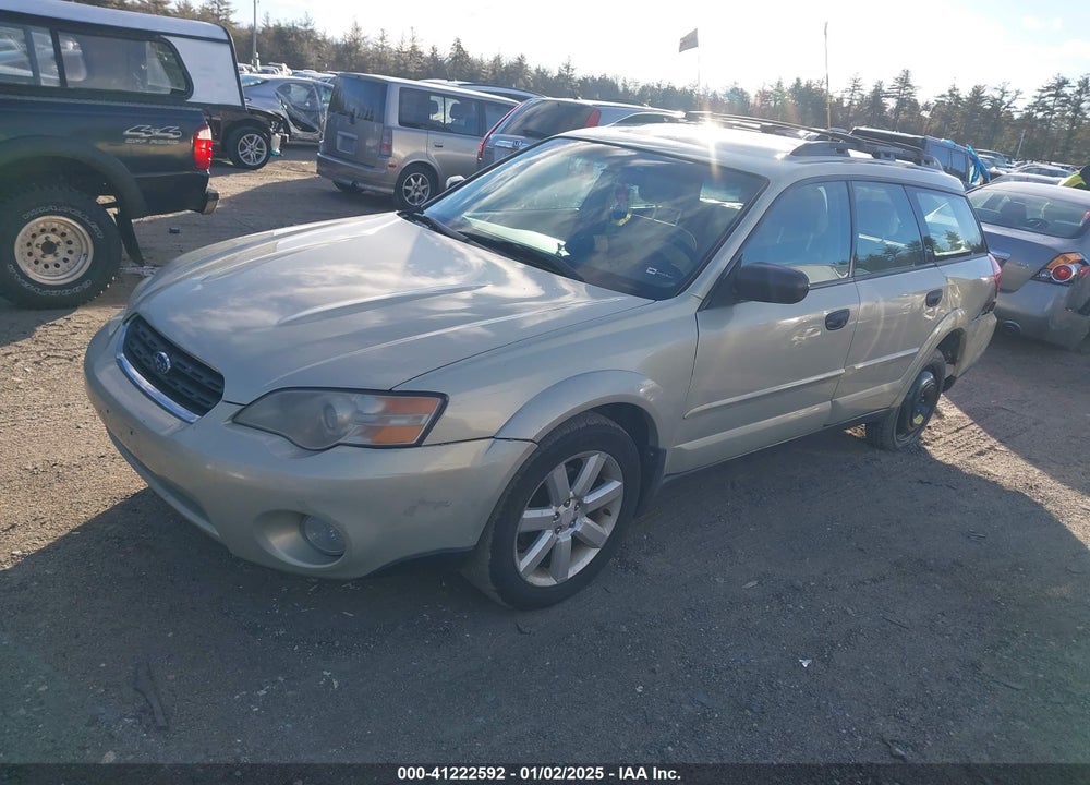 2006 SUBARU OUTBACK 2.5I VIN: 4S4BP61C167322593