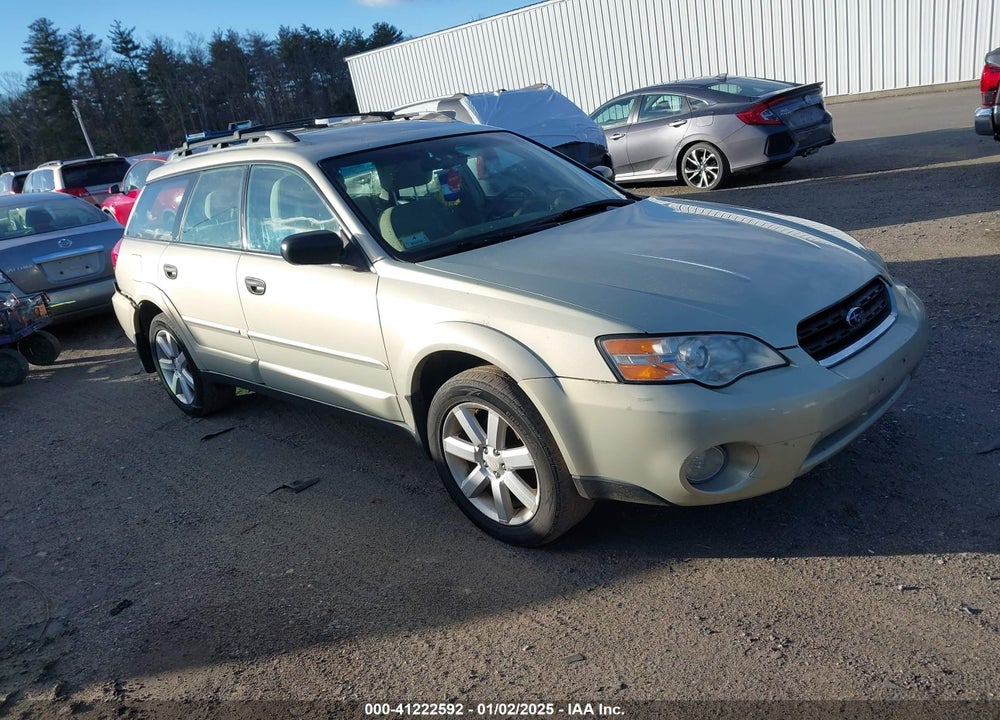 2006 SUBARU OUTBACK 2.5I VIN: 4S4BP61C167322593