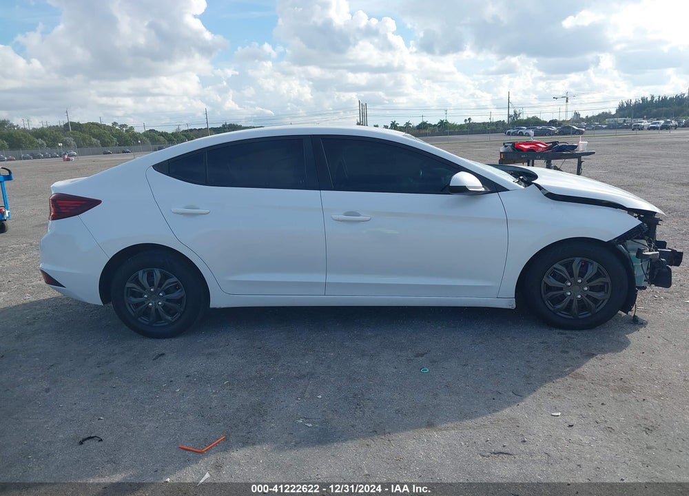 2019 HYUNDAI ELANTRA VIN: 5NPD74LF6KH429914