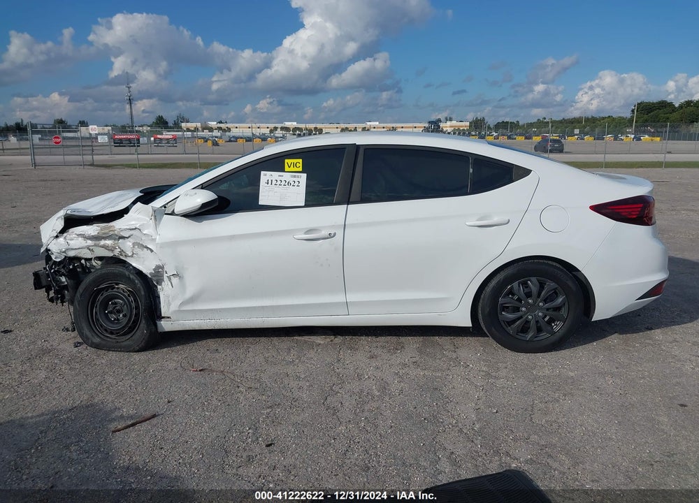 2019 HYUNDAI ELANTRA VIN: 5NPD74LF6KH429914