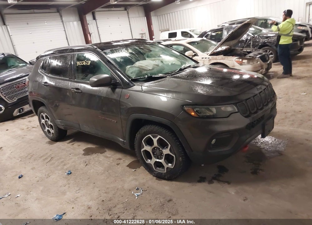 2022 JEEP COMPASS TRAILHAWK 4X4 VIN: 3C4NJDDB5NT117279