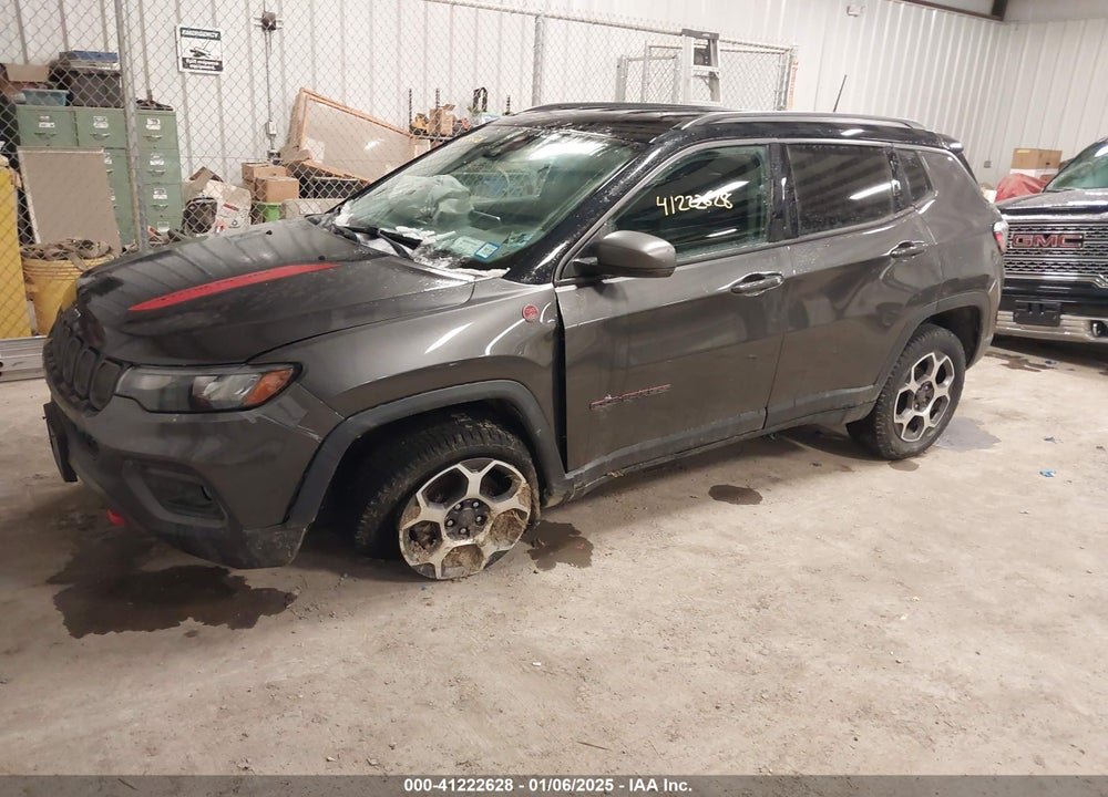 2022 JEEP COMPASS TRAILHAWK 4X4 VIN: 3C4NJDDB5NT117279