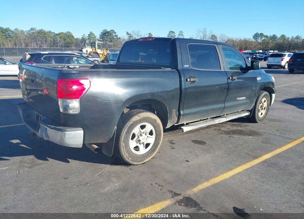 2008 TOYOTA TUNDRA SR5 5.7L V8 VIN: 5TBEV54138S479619
