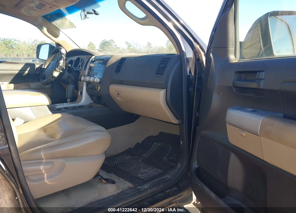 2008 TOYOTA TUNDRA SR5 5.7L V8 VIN: 5TBEV54138S479619