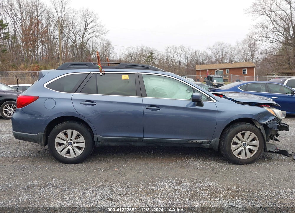 2015 SUBARU OUTBACK 2.5I PREMIUM VIN: 4S4BSBCC2F3201227