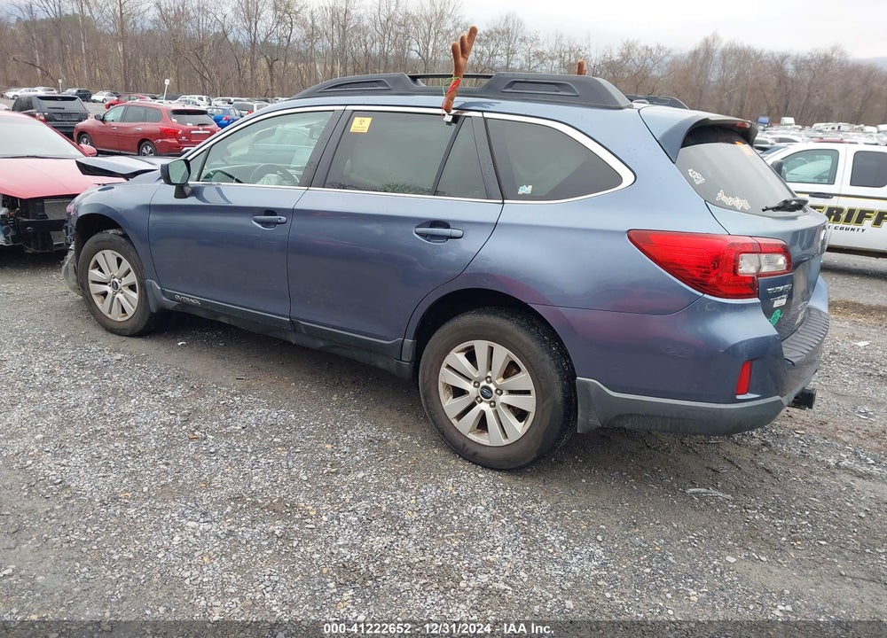 2015 SUBARU OUTBACK 2.5I PREMIUM VIN: 4S4BSBCC2F3201227