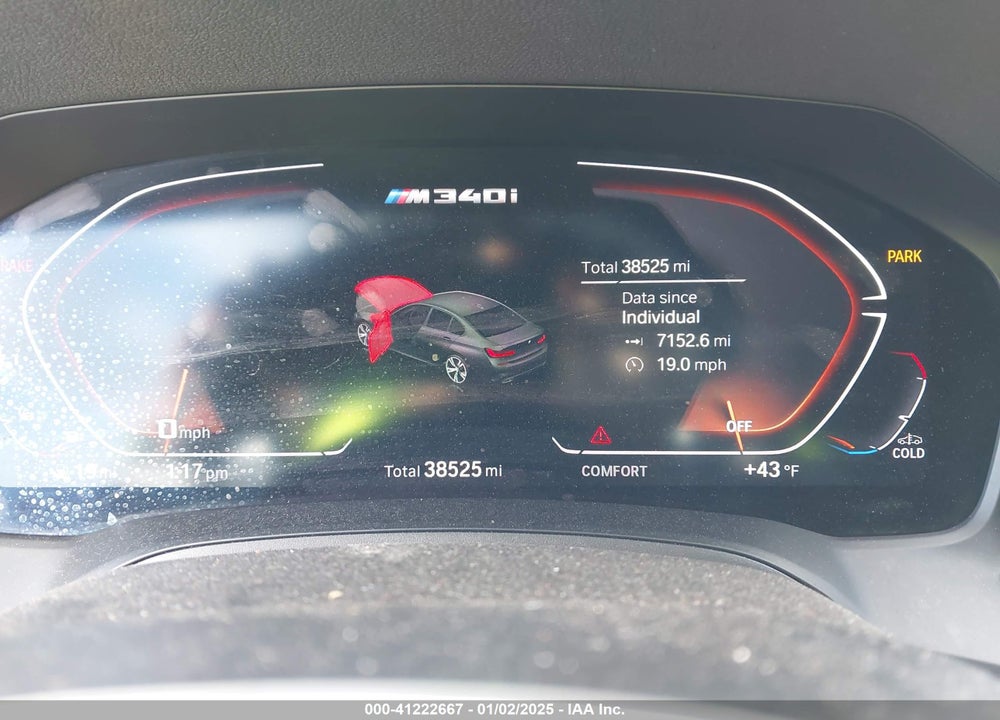 2021 BMW 3 SERIES M340I XDRIVE VIN: 3MW5U9J04M8B61795