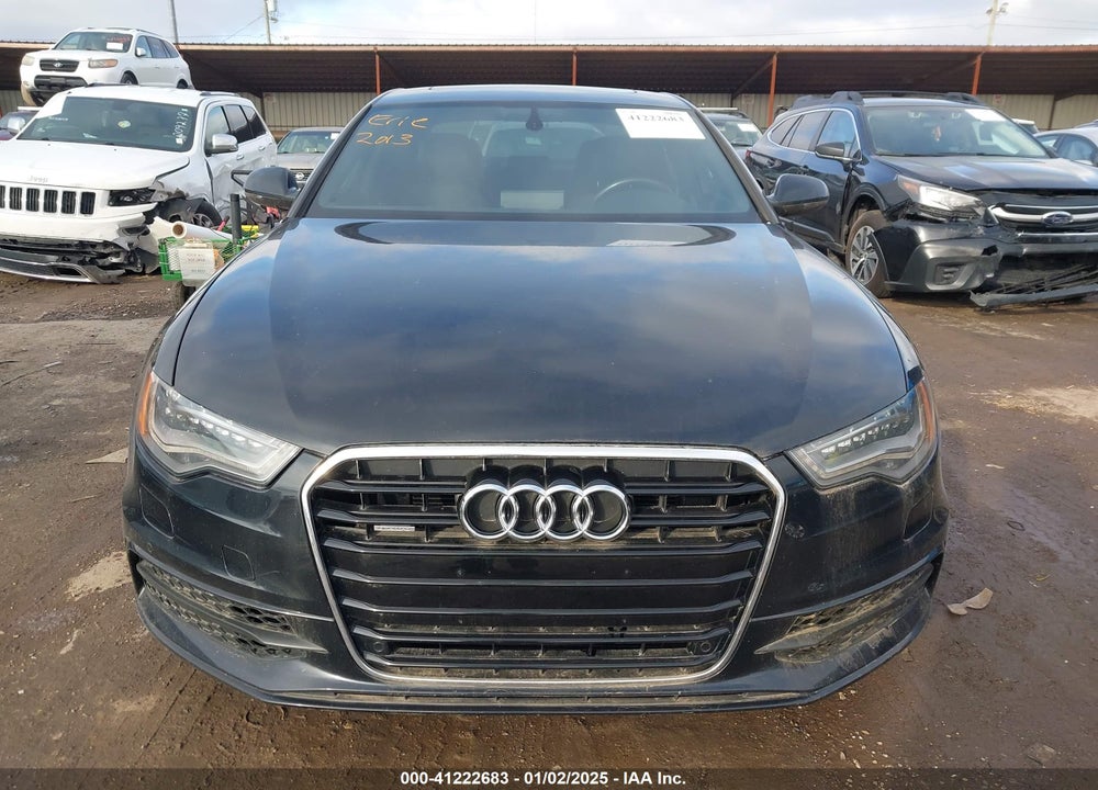 2013 AUDI A6 3.0T PREMIUM VIN: WAUHGAFC5DN093500