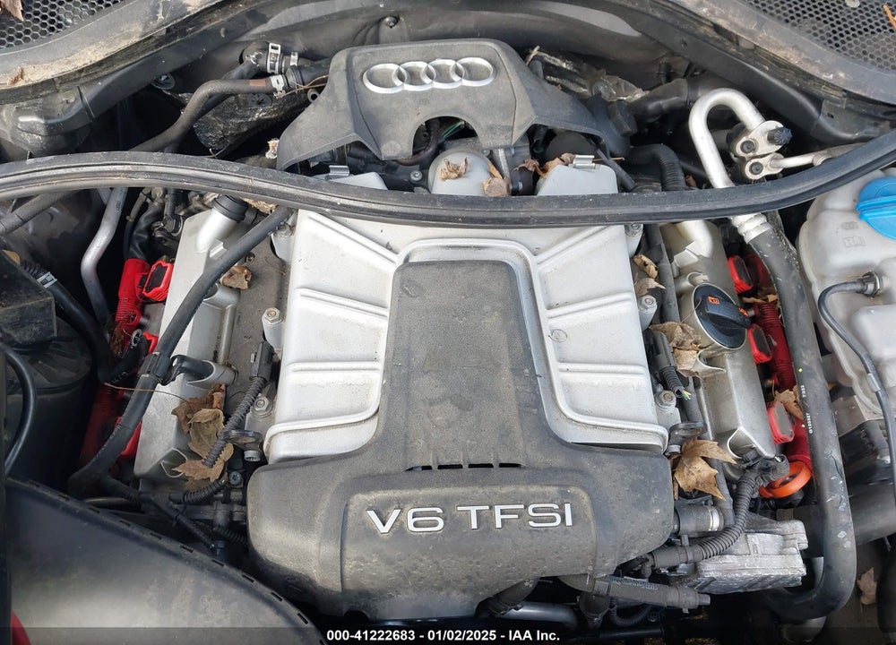 2013 AUDI A6 3.0T PREMIUM VIN: WAUHGAFC5DN093500