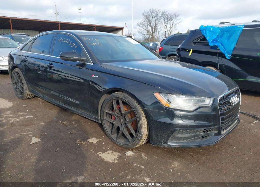 2013 AUDI A6 3.0T PREMIUM VIN: WAUHGAFC5DN093500