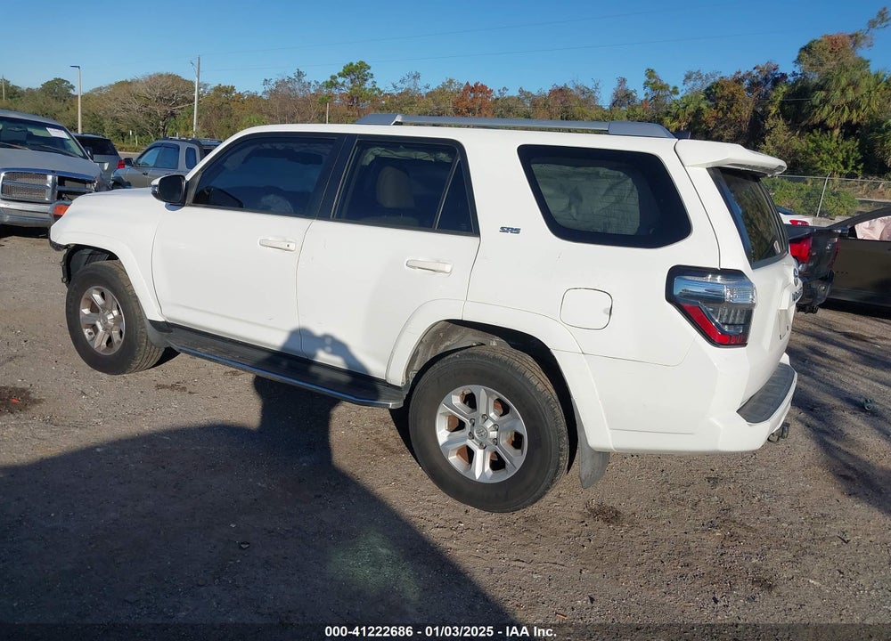 2017 TOYOTA 4RUNNER SR5 PREMIUM VIN: JTEBU5JR0H5430807