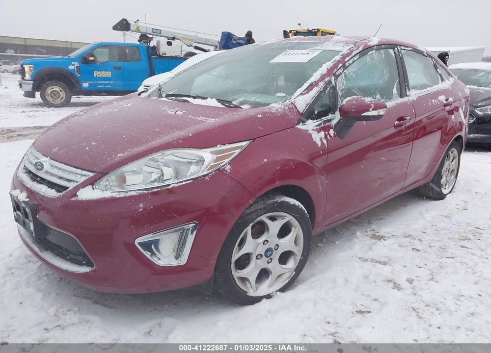 2011 FORD FIESTA SEL VIN: 3FADP4CJ2BM200392