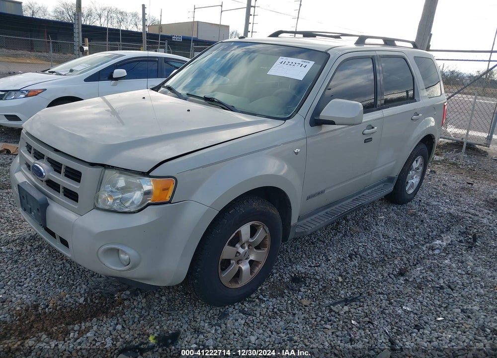 2008 FORD ESCAPE LIMITED VIN: 1FMCU04168KA45055