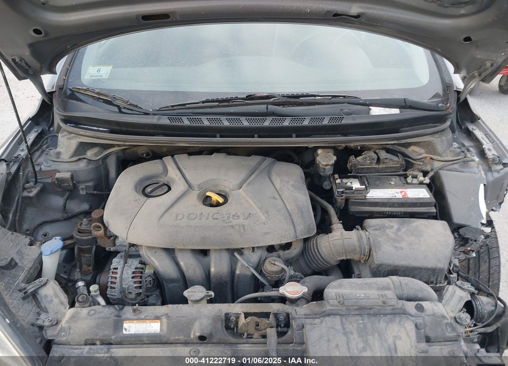2011 HYUNDAI ELANTRA GLS VIN: 5NPDH4AE5BH058185