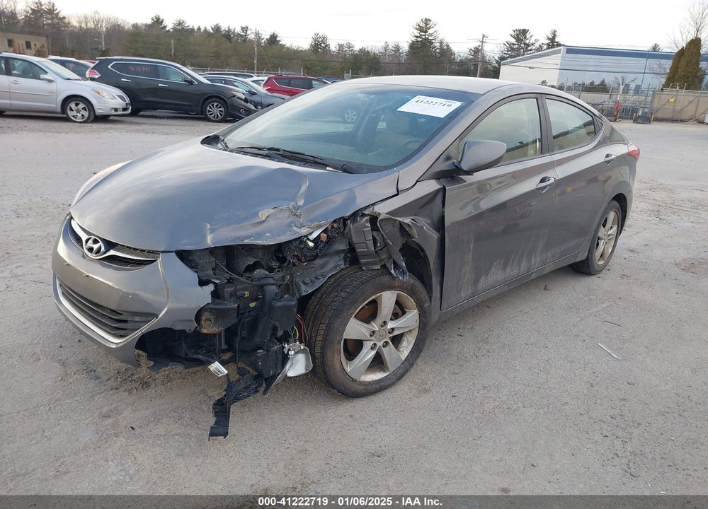 2011 HYUNDAI ELANTRA GLS VIN: 5NPDH4AE5BH058185