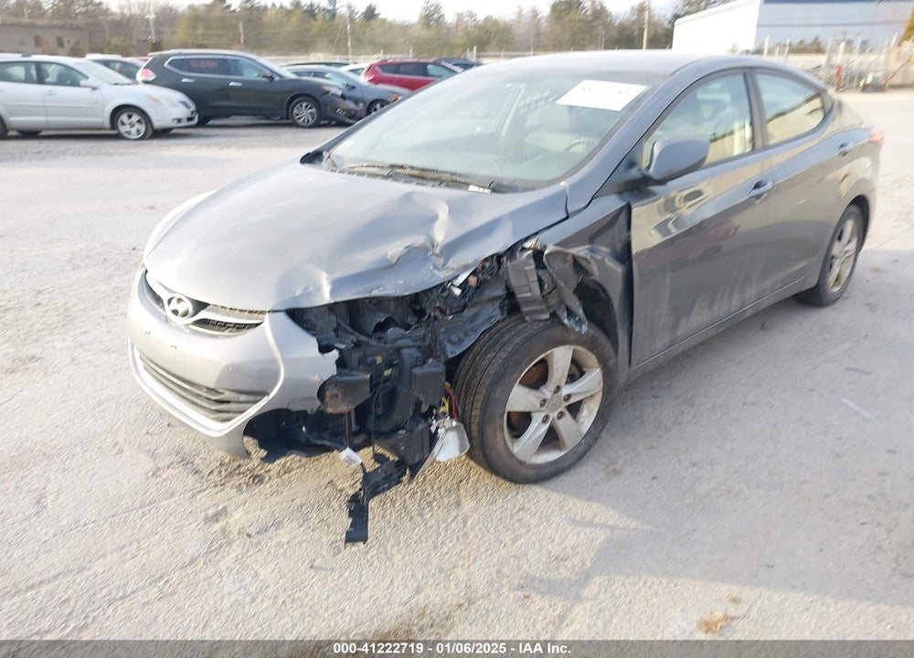 2011 HYUNDAI ELANTRA GLS VIN: 5NPDH4AE5BH058185