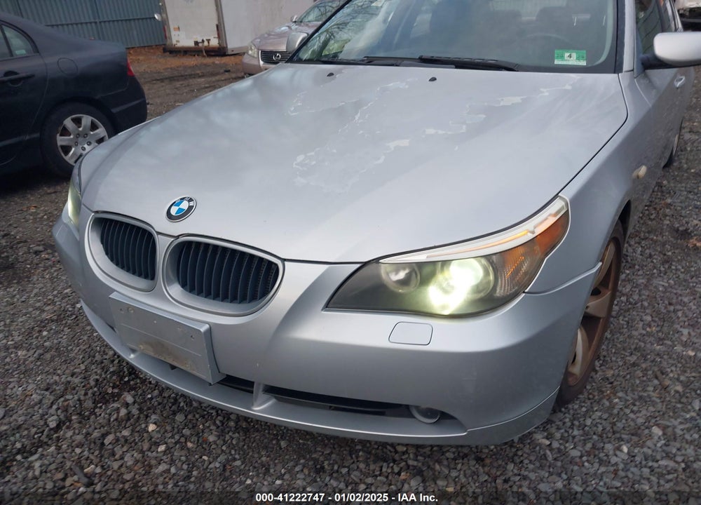 2005 BMW 530I VIN: WBANA73555CR58430