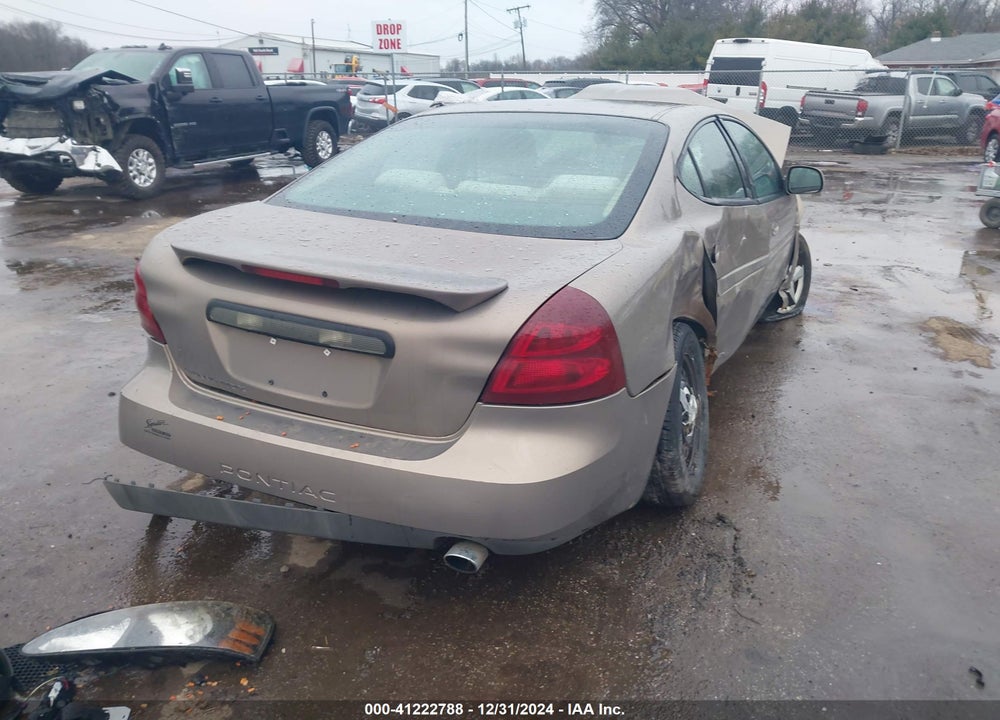 2007 PONTIAC GRAND PRIX VIN: 2G2WP552171168553