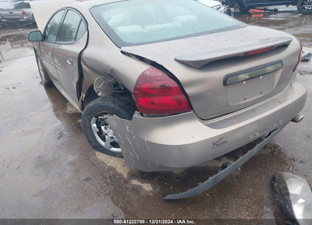 2007 PONTIAC GRAND PRIX VIN: 2G2WP552171168553