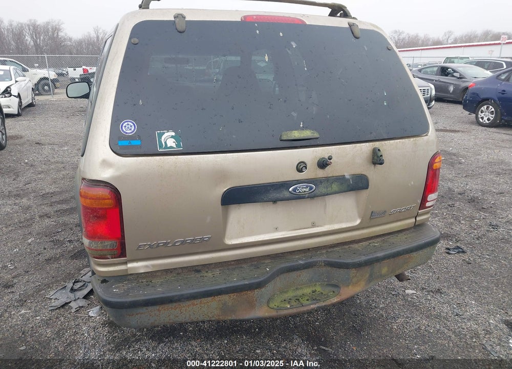 2000 FORD EXPLORER SPORT VIN: 1FMYU70X8YUB08556