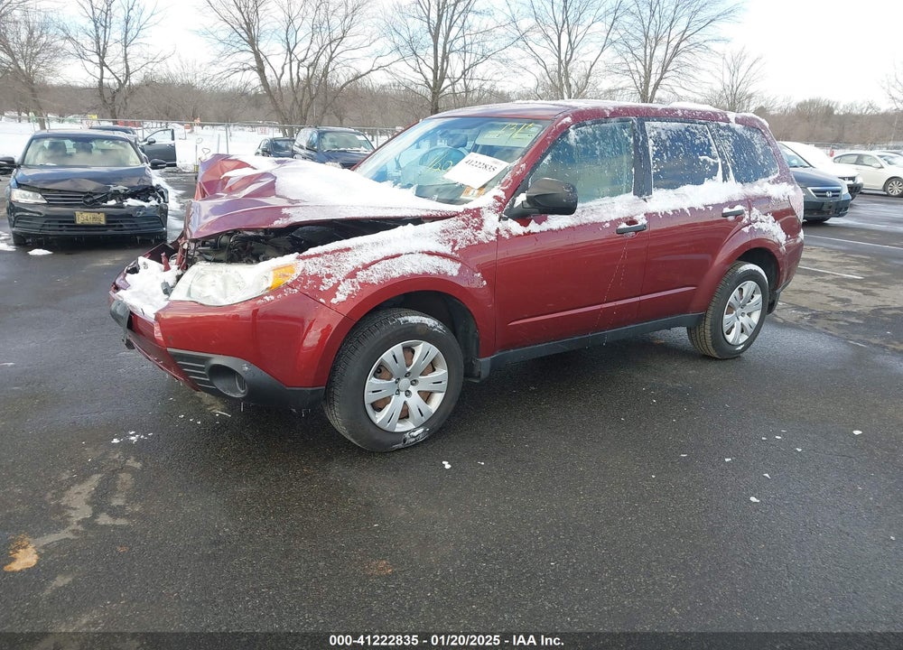 2010 SUBARU FORESTER 2.5X VIN: JF2SH6AC0AH756073