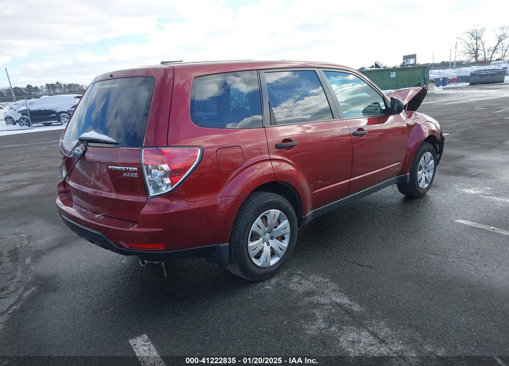 2010 SUBARU FORESTER 2.5X VIN: JF2SH6AC0AH756073