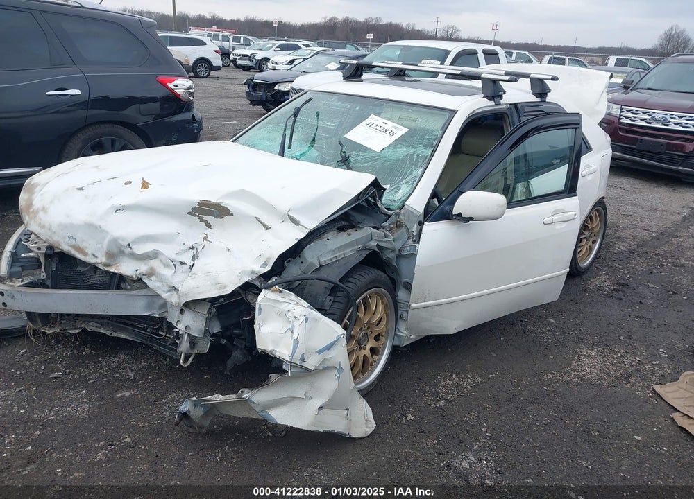2001 LEXUS IS 300 VIN: JTHBD182610005714