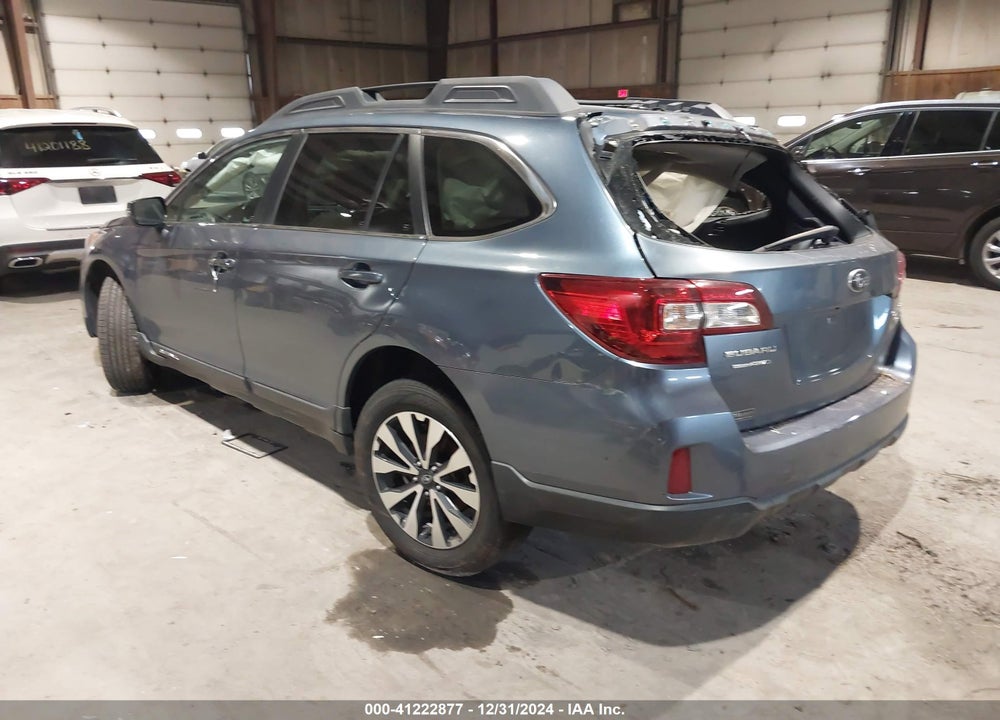 2015 SUBARU OUTBACK 3.6R LIMITED VIN: 4S4BSELC0F3320055
