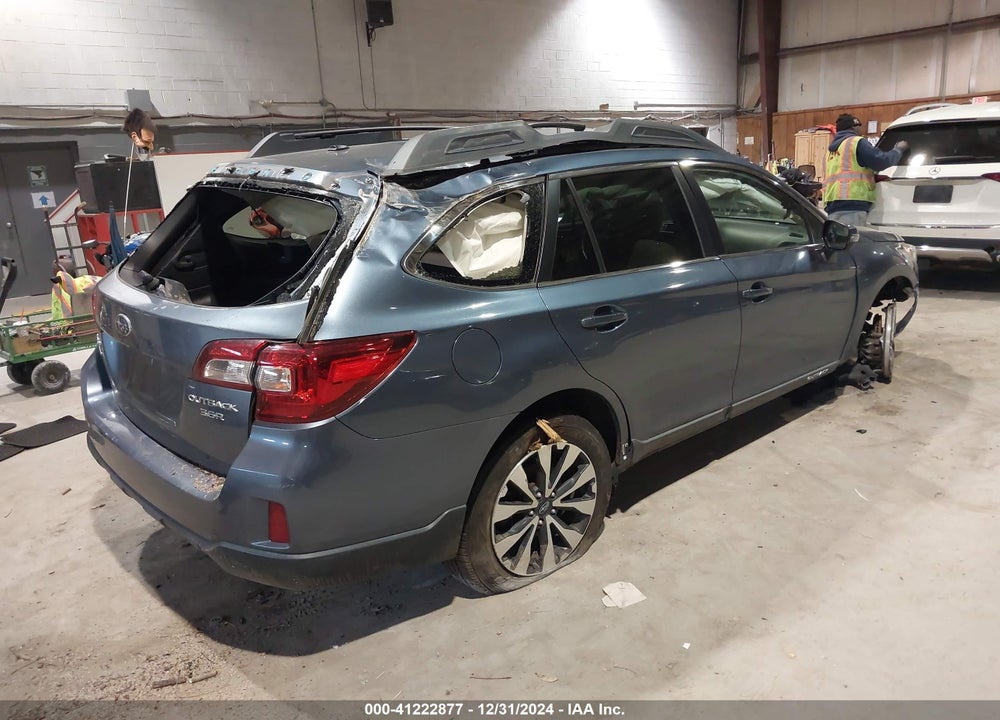 2015 SUBARU OUTBACK 3.6R LIMITED VIN: 4S4BSELC0F3320055
