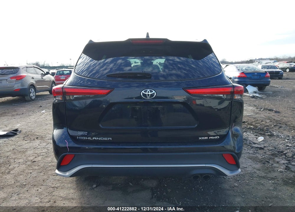 2021 TOYOTA HIGHLANDER XSE VIN: 5TDLZRBH3MS121456