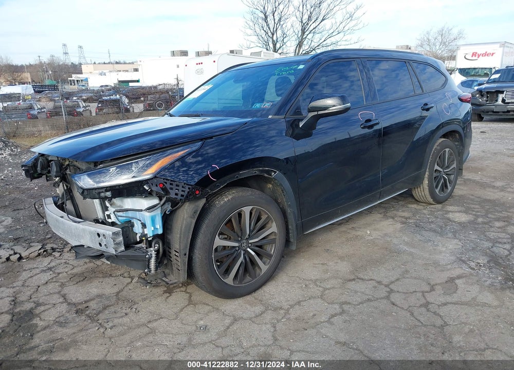2021 TOYOTA HIGHLANDER XSE VIN: 5TDLZRBH3MS121456