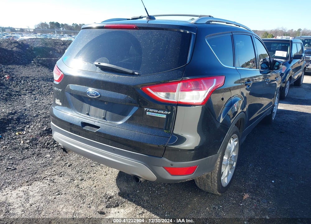 2013 FORD ESCAPE TITANIUM VIN: 1FMCU0J92DUB94782