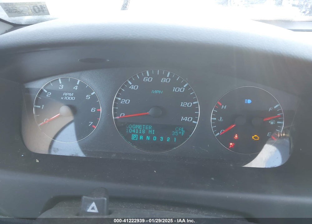 2007 CHEVROLET IMPALA VIN: 2G1WT58K479202529
